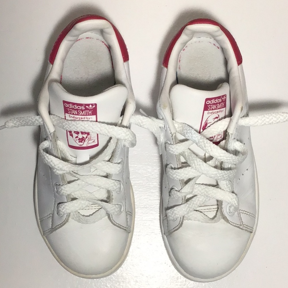 ADIDAS STAN SMITH WHITE TENNIS SHOES